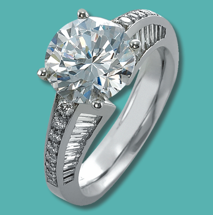 platinum - diamonds - gold