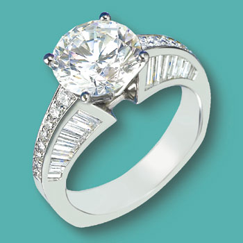 platinum - diamonds - gold