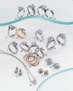 exquisite jewelry designs in platinum, gold and diamonds